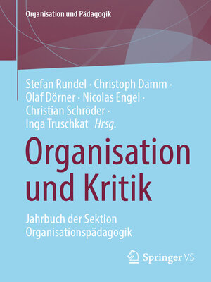 cover image of Organisation und Kritik